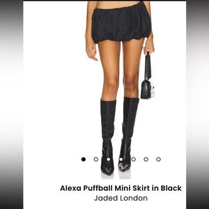 Jaded London micro bubble skirt